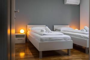 Posteľ alebo postele v izbe v ubytovaní Villa Matko - family destination