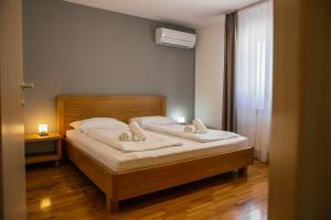 Posteľ alebo postele v izbe v ubytovaní Villa Matko - family destination