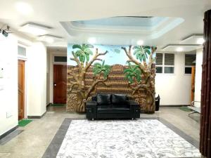 Hotel Raghunath的休息区
