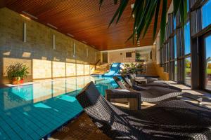 Bazén v ubytování President Hotel Montfort nebo v jeho okolí