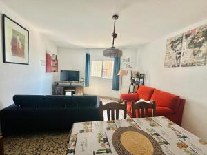 Posezení v ubytování La Casa de Matilde