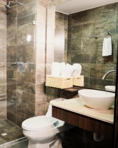 O baie la HOTEL AMERICAN VISA BOUTIQUE