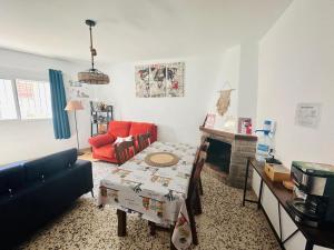 Posezení v ubytování Casa Rural Matilde
