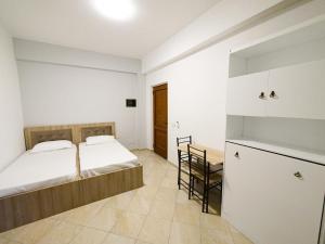 Ένα ή περισσότερα κρεβάτια σε δωμάτιο στο Vila aria pura