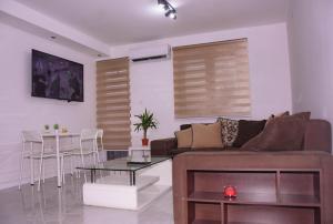 Χώρος καθιστικού στο Marash apartman - stan na dan