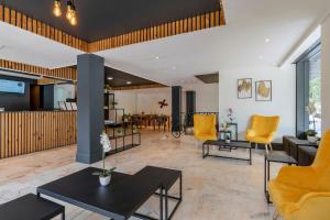 Area soggiorno di Sleep & Go Brussels South