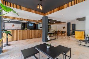 Area soggiorno di Sleep & Go Brussels South
