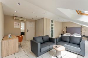 Area soggiorno di Sleep & Go Brussels South