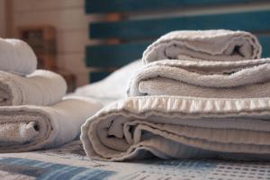 Кровать или кровати в номере Villa Lina Bed&Breakfast