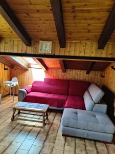 Posezení v ubytování Silvydolomitiapartment