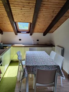 Posezení v ubytování Silvydolomitiapartment