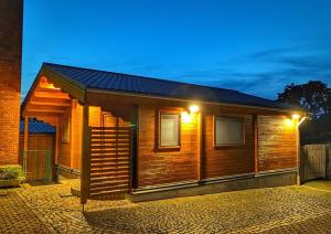 RottlebenBlockhaus Barbarossa - Annie的一座带灯的小型木屋