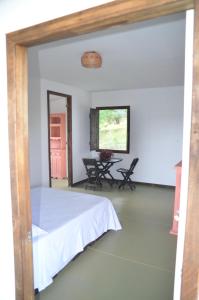 TV a/nebo společenská místnost v ubytování Hostal Restaurante Checha