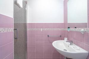 Koupelna v ubytování Cavour Rooms