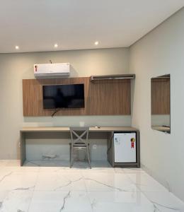 TV a/nebo společenská místnost v ubytování Hotel Radan