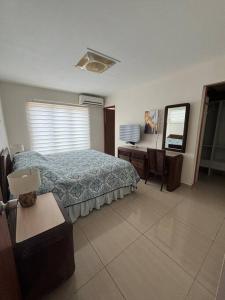 Postel nebo postele na pokoji v ubytování Modern Relaxing Vacation Villa