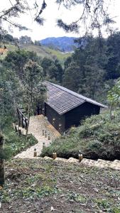 Paesaggio naturale nelle vicinanze della villa