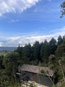 Paesaggio naturale nelle vicinanze della villa