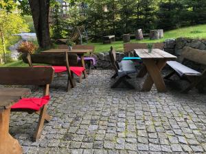 Zahrada ubytování Penzion Brnenka