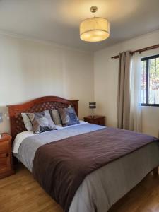Postel nebo postele na pokoji v ubytování Apartamento La Calera