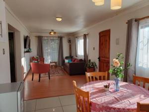 Posezení v ubytování Apartamento La Calera