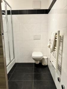 Koupelna v ubytování Hotel Locanda Castagnola