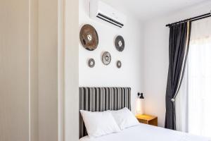Postel nebo postele na pokoji v ubytování Akkum Beach Otel