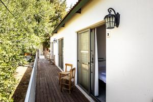 Balkón nebo terasa v ubytování Akkum Beach Otel