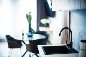 Et tv og/eller underholdning på Apartamenty I SORAU