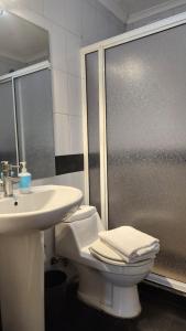 Koupelna v ubytování Apartamento La Calera