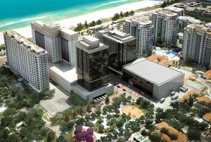 Nespecifikovaný výhled na destinaci Rio de Janeiro nebo výhled na město při pohledu z hotelu