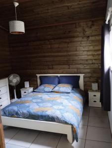 Postel nebo postele na pokoji v ubytování L'escale du Tec-Tec