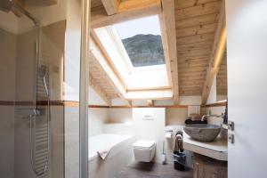 Koupelna v ubytování Haus Andorra mit Matterhornblick