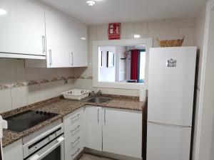 Kuchyň nebo kuchyňský kout v ubytování Atrium Appartement