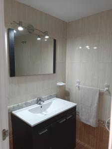 Koupelna v ubytování Atrium Appartement