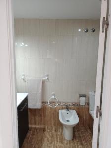 Koupelna v ubytování Atrium Appartement