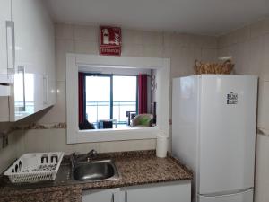 Kuchyň nebo kuchyňský kout v ubytování Atrium Appartement