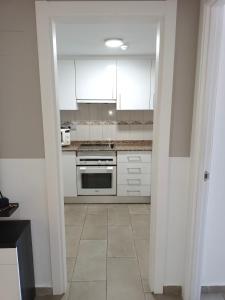 Kuchyň nebo kuchyňský kout v ubytování Atrium Appartement