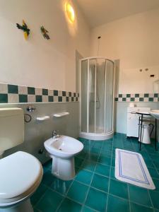 Koupelna v ubytování B&B Casa Pirona