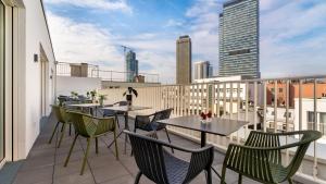 Uma varanda ou terraço em Holiday Inn - the niu, Charly Frankfurt City by IHG