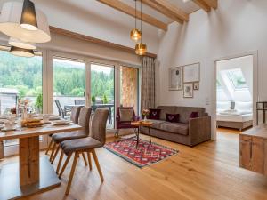 Χώρος καθιστικού στο Ski Nature Apartment Lungau Top 18