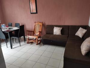 Posezení v ubytování Casa Napoles + 6 fotografií