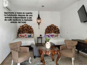 Posezení v ubytování Hotel Villa Peñasco