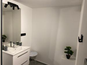 Koupelna v ubytování M3-Apartmány