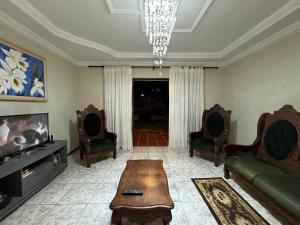 Triana Guest House的休息区