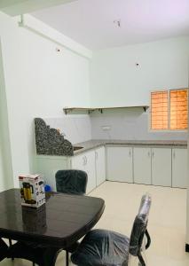 Posezení v ubytování Manjushree Guest House