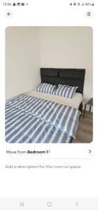 Ένα ή περισσότερα κρεβάτια σε δωμάτιο στο Rooms with free parking