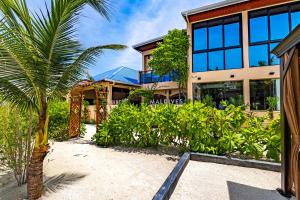 Zahrada ubytování Bibee Maldives