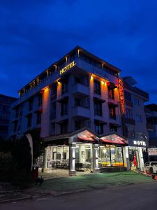 Bygningen som lejligheden ligger i