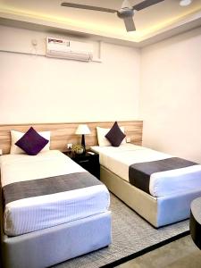 Letto o letti in una camera di C 1 Colombo Fort